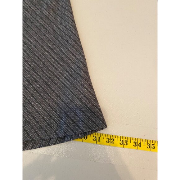 Vintage Liz Claiborne Gray Wool A-Line Skirt w/ Pockets Size 6 - Picture 10 of 10